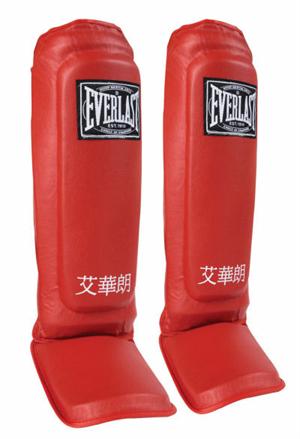 Professional Leather MMA Shin and Instep Guards